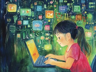 人人影视人气榜漫画封面：悬疑推理题材的侦探剪影